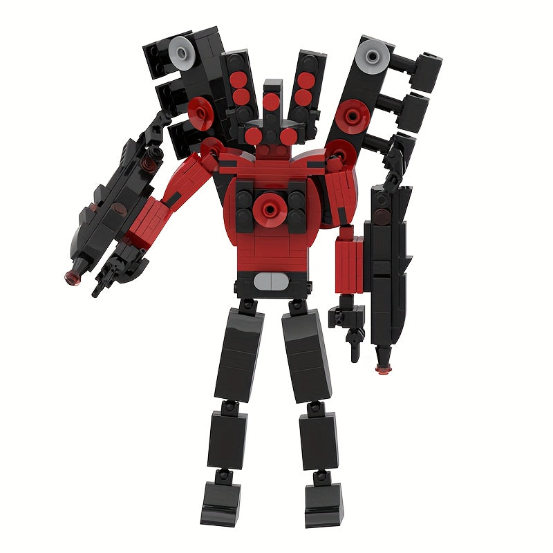 Battle God Rocket Sound Man Light Bulb Man Building Blocks