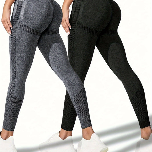 High Waist Seamless Yoga Pants Butt Lifting Leggings Women's Activewear