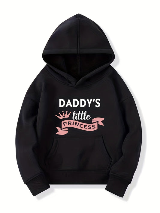 Girls' 'Daddy's Little Princess' Hoodie Top