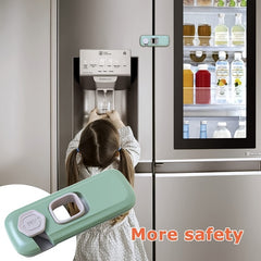 Child Safety Lock Buckle Baby Anti-pinch Hand to Hand Door Lock