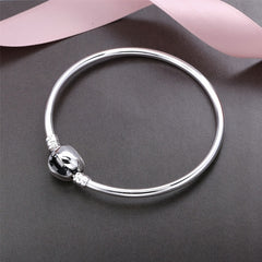 Stainless Steel Snake Chain Bracelet Bangle DIY Jewelry