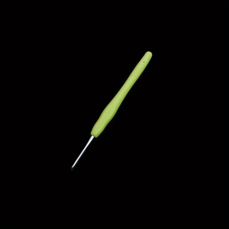 1pc Multicolor Handle Crochet Hook 2-10mm Knitting Tool for Handwork Hobby Craft