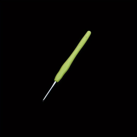 1pc Multicolor Handle Crochet Hook 2-10mm Knitting Tool for Handwork Hobby Craft