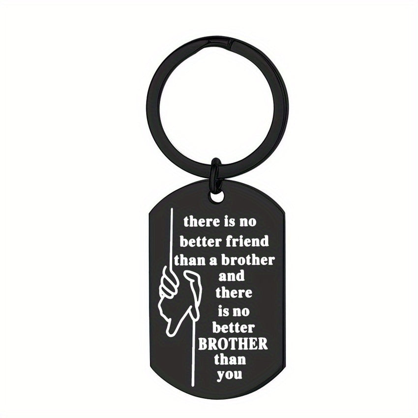 Creative Brother Keychain Gift For Boys, Friends