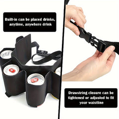 Portable Soda Bottle Holder Belt for Camping Picnic Party Waist 89-119