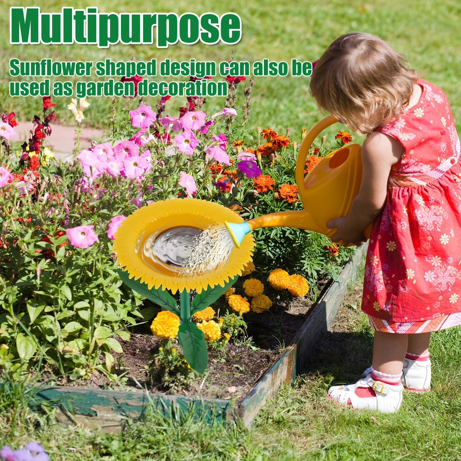 Sunflower Bird Feeder Outdoor Bird Bath Feeders Flower Shape Bird Feeding Tray