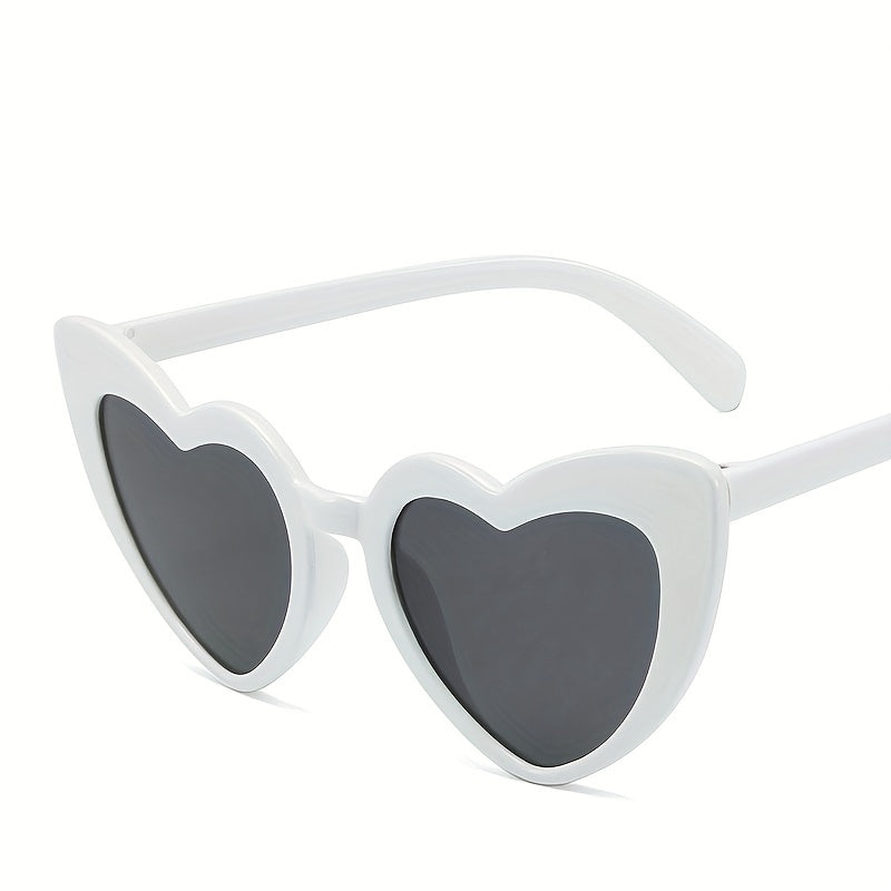 Y2K Heart Sunglasses UV400 Women Men Funny Beach Party Club Glasses