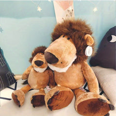 Soft Lion Plush Toy for Bedroom Decor and Birthday Gift