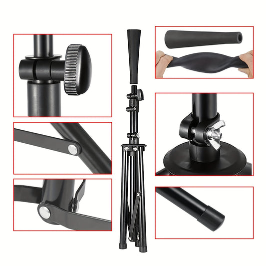 Adjustable Baseball Softball Tripod Rubber Tee For Batting
