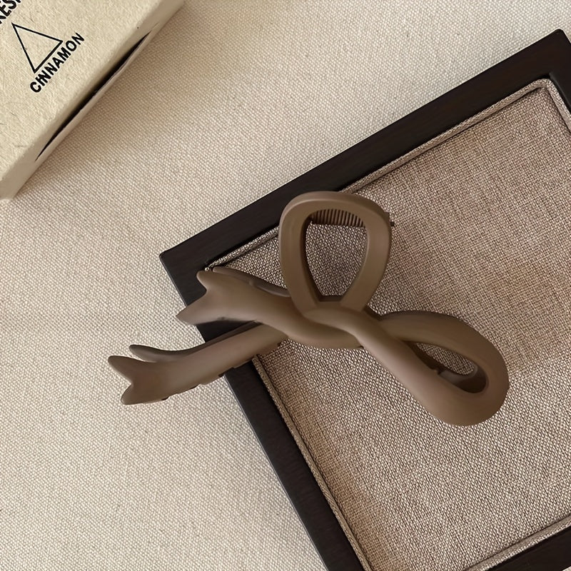 Gradient Hair Claw Clip Ribbon Bow Y2K Style