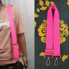 Adjustable Polyester Bag Strap Solid Travel Accessories