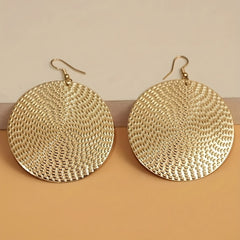 Boho Minimalist Round Dangle Earrings Gift
