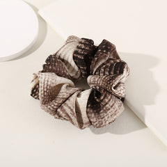 Snake Print Large Boho Oversize Scrunchie Colorful Women Hair Accessory