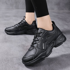 Women's Mesh Running Shoes Anti Slip Thick Sole Casual Sport Shoes