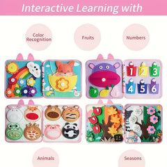 Interactive Infant Touch Book Little Rabbit Felt Book
