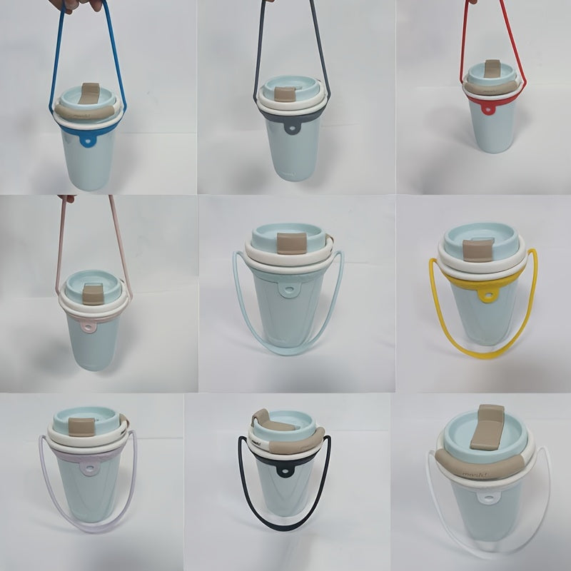 Silicone Cup Handle Ring Bottle Hanging Strap