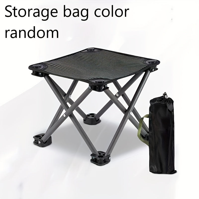 Portable Folding Chair w/ Storage Bag for Outdoor Camping Fishing and Hiking