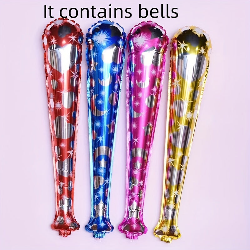 4pcs Aluminum Film Handheld Balloon Toys for Parties
