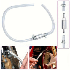 Clutch Brake Bleeder Hose One Way Valve Tube Kit