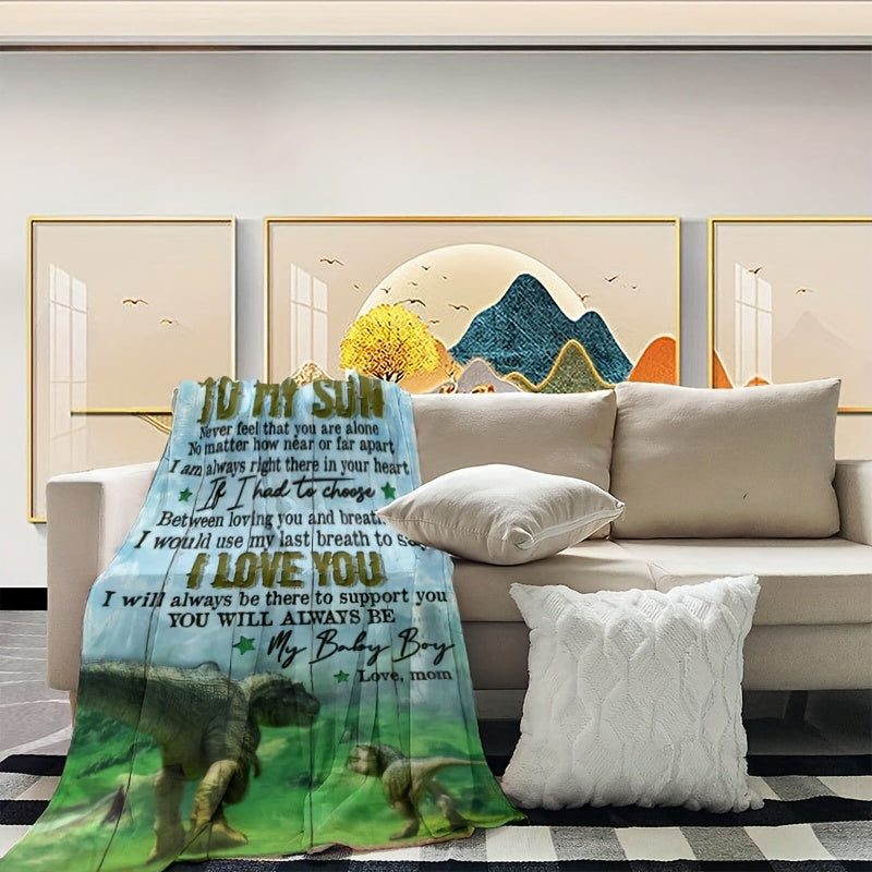 Mother's Gift For Son Blanket Soft And Comfortable