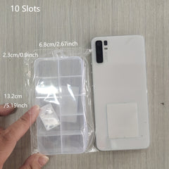 Double Layer Plastic Lure Sorting Box for Fishing Tackle