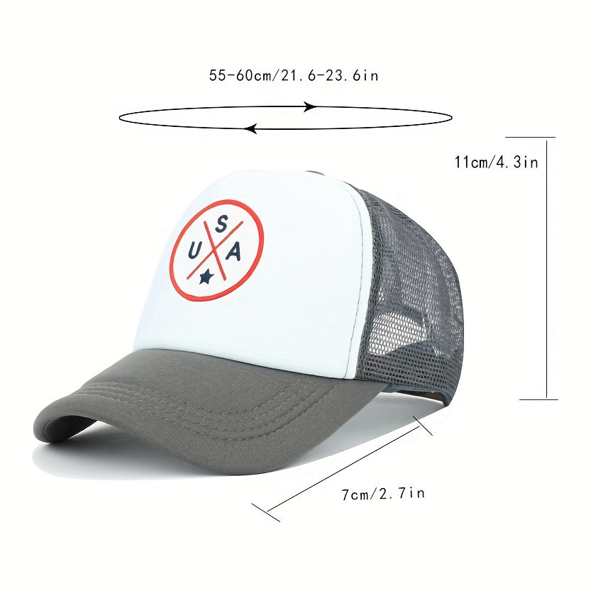 Summer Mesh Baseball Cap for Men and Women