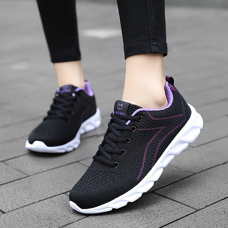 Mesh Breathable Running Sports Shoes Lightweight Non slip Outdoor Sneakers