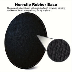 Macaron Mouse Pad Rubber Base Computer Desk Mat
