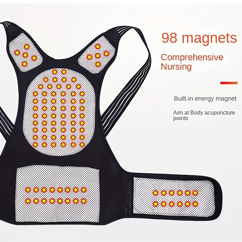 Magnetic Shoulder Warmer Waistcoat with Support Strips