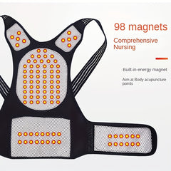 Magnetic Shoulder Warmer Waistcoat with Support Strips