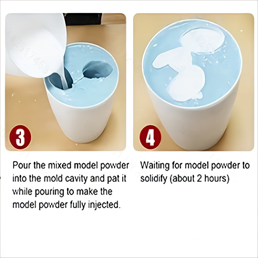 3D Hand Mold DIY Making Cloning Powder For Mother's Gift