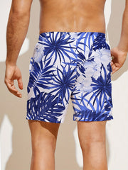 Men's Flowers Swim Trunks Beach Pants Outdoor Boardshorts