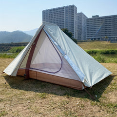 Inflatable Double Layer Tent for Camping & Travel