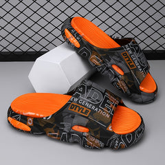 Personality Print Non-slip Outdoor Sports Sandals Slippers
