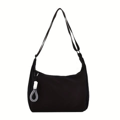 Canvas Hobo Bag Crossbody Bag Women's Casual Handbag & Shoulder Purse