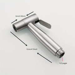 Stainless Steel Handheld Bidet Sprayer for Toilet and Bathroom