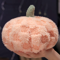 3D Pumpkin Plush Pillow Fluffy Halloween Decor Cushion