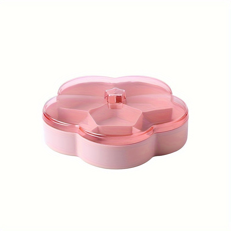 Flower Shaped Candy Box Wedding Festive Candy Box Dried Fruit Plate