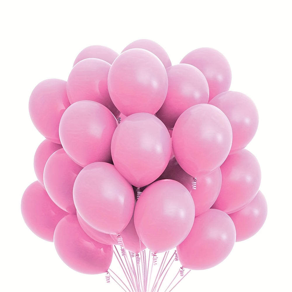 120pcs 12 inch Matte Latex Balloons Wedding Birthday Party Colorful Decor