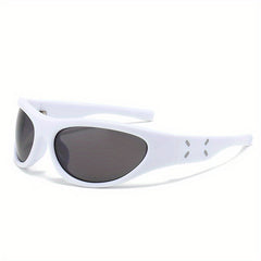 Y2K Wrap Around Sports Sunglasses UV400 Sun Shades