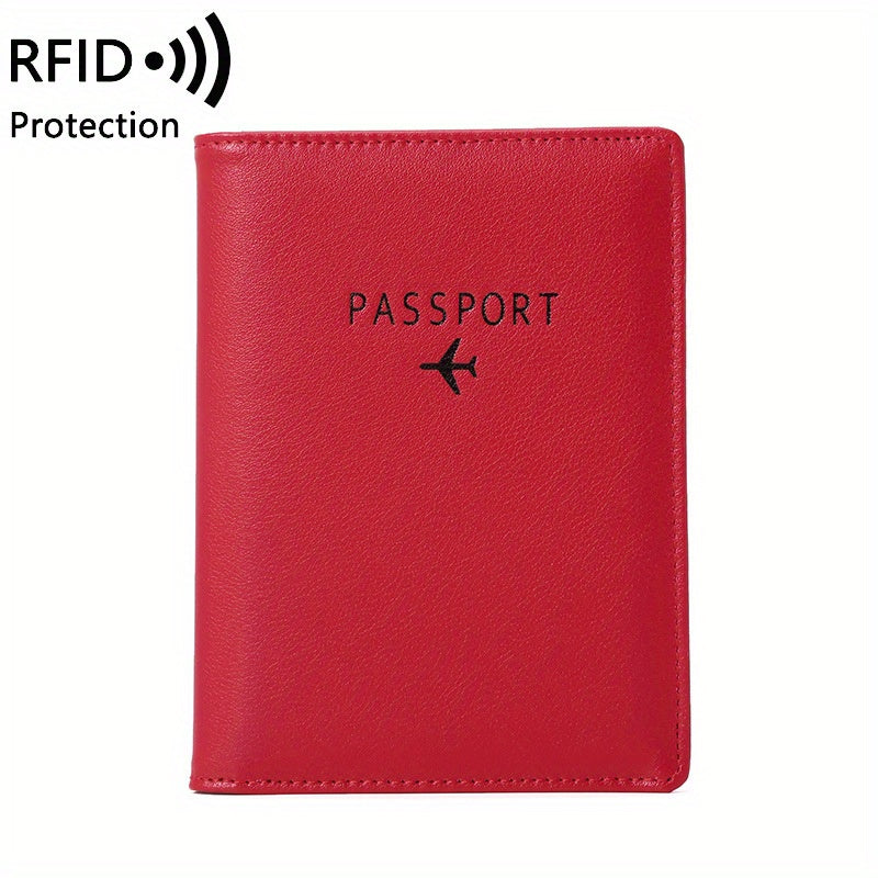 RFID Blocking Waterproof Travel Passport Holder Wallet