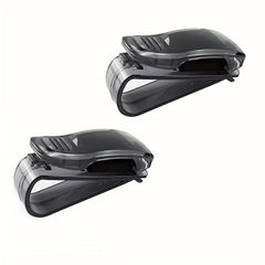 2pcs Glasses Holder Eyeglasses Clip Car Sunglasses Holder