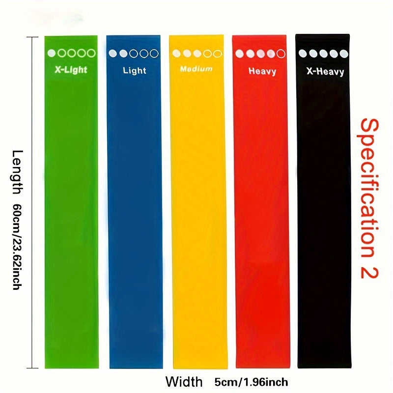 Resistance Bands for Whole Body Fitness Booty Leg Arm Stretch
