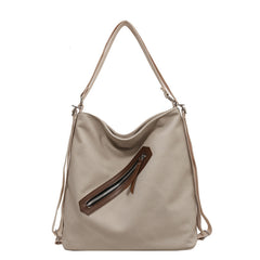 Retro Canvas Shoulder Bag Large Capacity Hobo Backpack