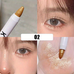 7 Colors Eyeliner Highlighter Pen Matte Glitter Waterproof Pearly Shimmer