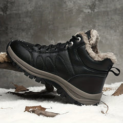 Men's Snow Boots Outdoor Hiking Shoes Non Slip Wear Resistant Shoes