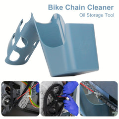 Motorcycle & Bicycle Chain Cleaning Agent Tool Set