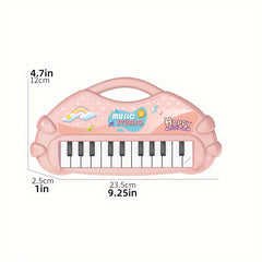 Portable Electronic Piano Toy for Kids, Educational Musical Instrument