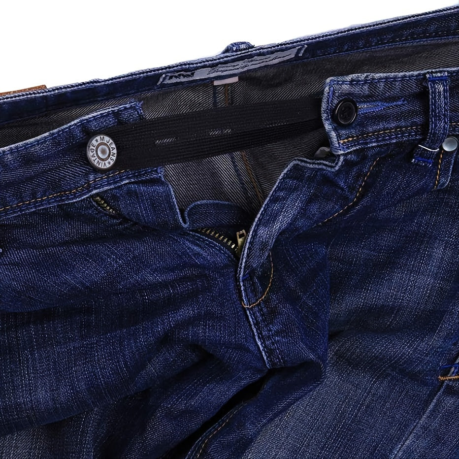 Men's Adjustable Elastic Extenders Linen Waistband