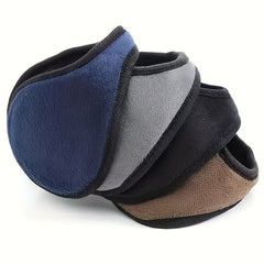 Winter Warm Ear Muffs Plush Headband with Velvet Lining